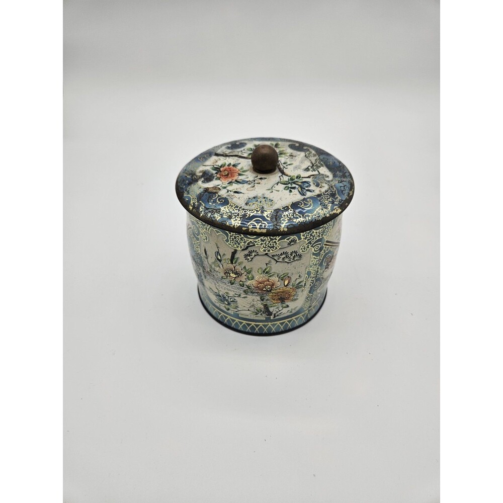 VINTAGE TIN CONTAINER: MADE IN ENGLAND